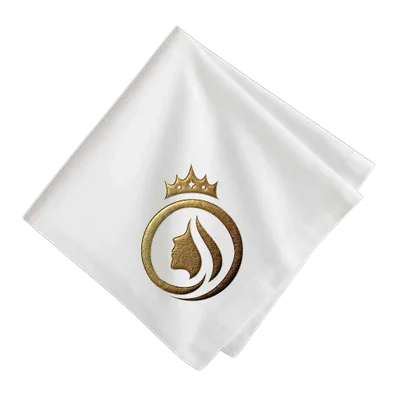 Foil Embossed Cloth Napkin Foil Embossed Cloth Napkin