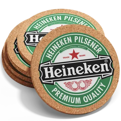 Cork Coasters - Custom Flags Now