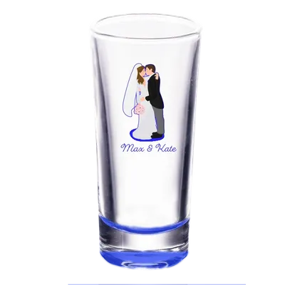 Clear Cordial Shooter Shot Glass - Custom Flags Now