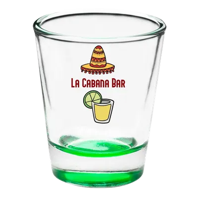 Clear Glass Shot Glass - Custom Flags Now