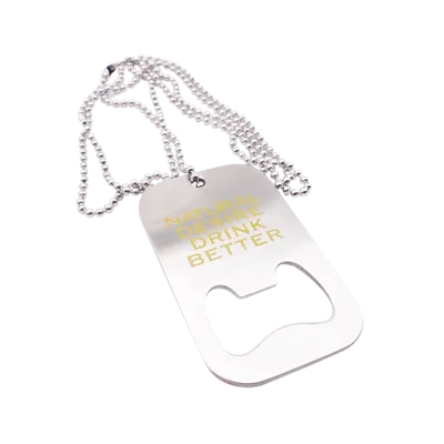 Dog Tag Bottle Opener - Custom Flags Now