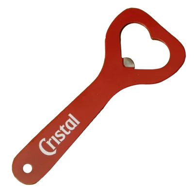 Heart-Shaped Bottle Opener - Custom Flags Now