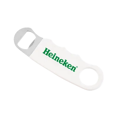 White Hand Grip Flat Bottle Opener - Custom Flags Now