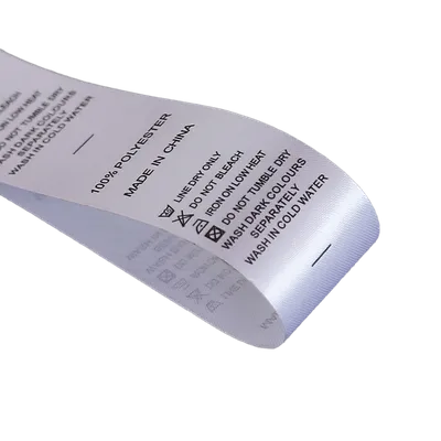 Printed Care Labels - Custom Flags Now
