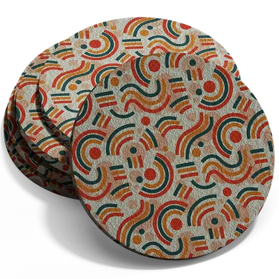 Hard Diatom Mud Coaster - Custom Flags Now