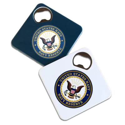 Customized Bottle Opener Coaster - Custom Flags Now