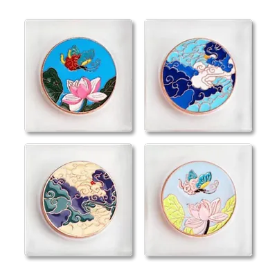 Customized Glass Alloy Coaster - Custom Flags Now