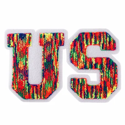 Multi Color Chenille Patch - Custom Flags Now
